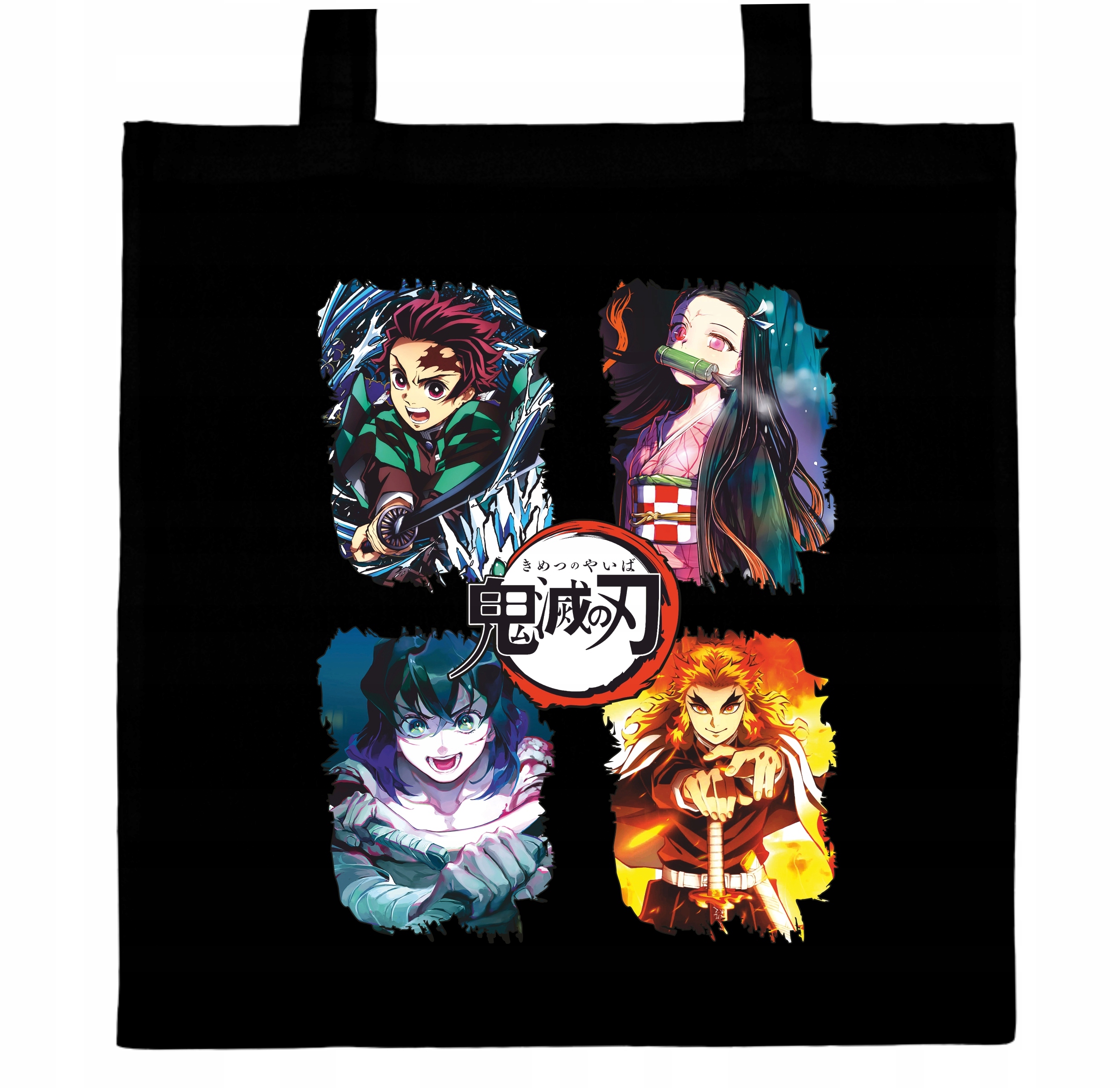 

Demon Slayer Anime Torba Bawełniana Zakupy DS01