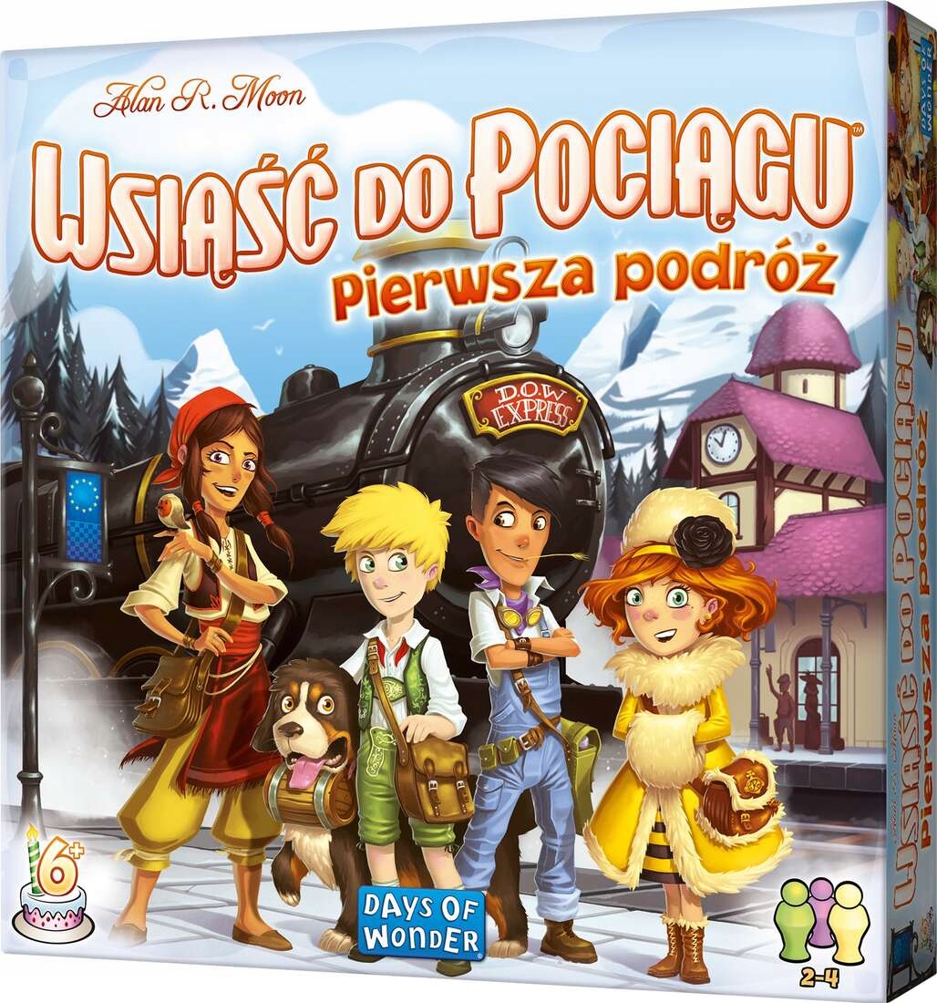 

Wsiąść Do Pociągu Pierwsza Podróż Gra Planszowa