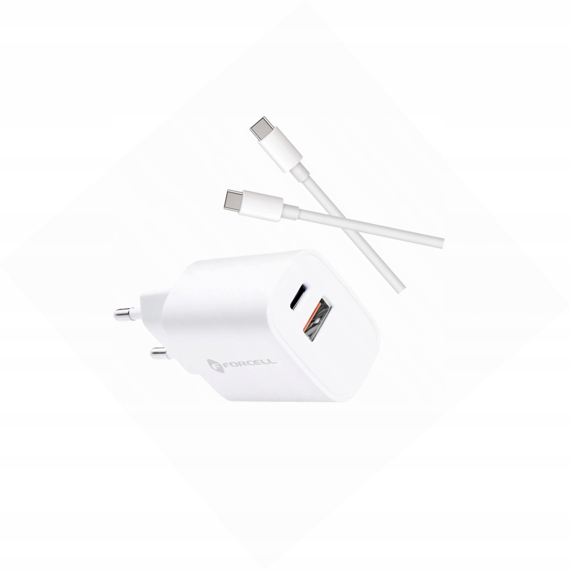Szybka ładowarka 30W 2 wejścia z kablem Usb-c do Motorola Nowy model
