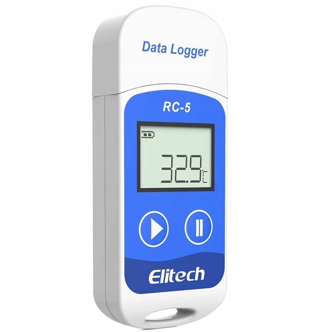 Termohygrometer Elitech RC-5 Usb do 32000 bodov, pre Mac a Pc