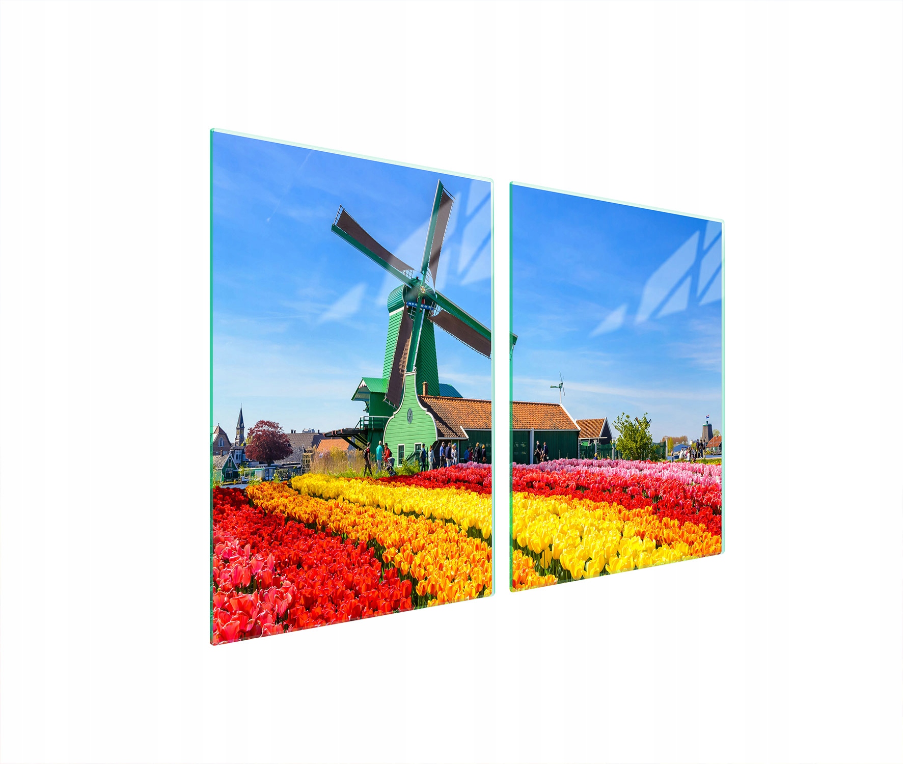 Skleněná Ochranná Deska Do Kuchyně 2x45x52 Pohled Tvrzené Sklo