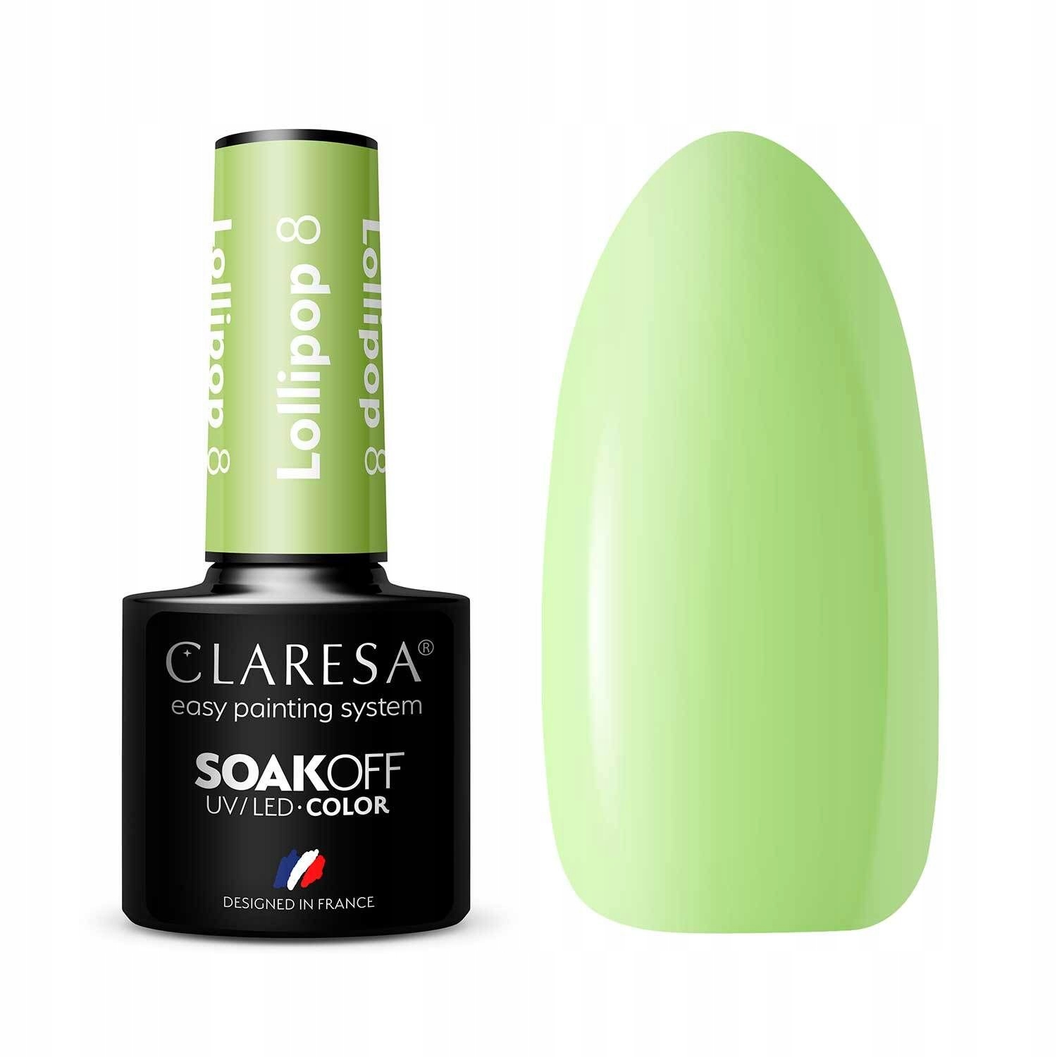 

Claresa Lollipop 8 Lakier Hybrydowy 5G