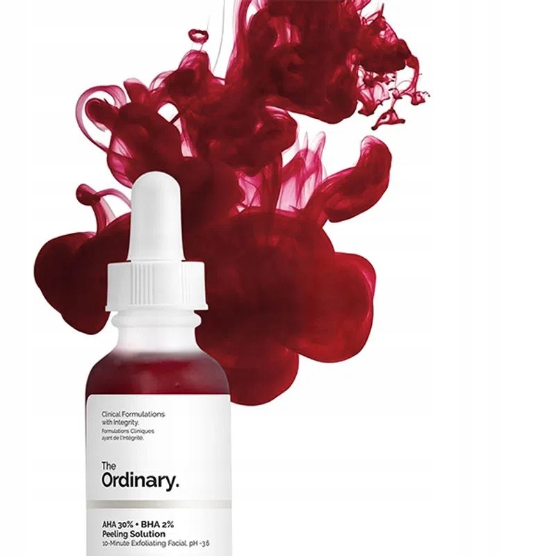 Peeling kwasowy The Ordinary AHA 30% + BHA 2% 30 ml Informacje o bezpieczeństwie CE