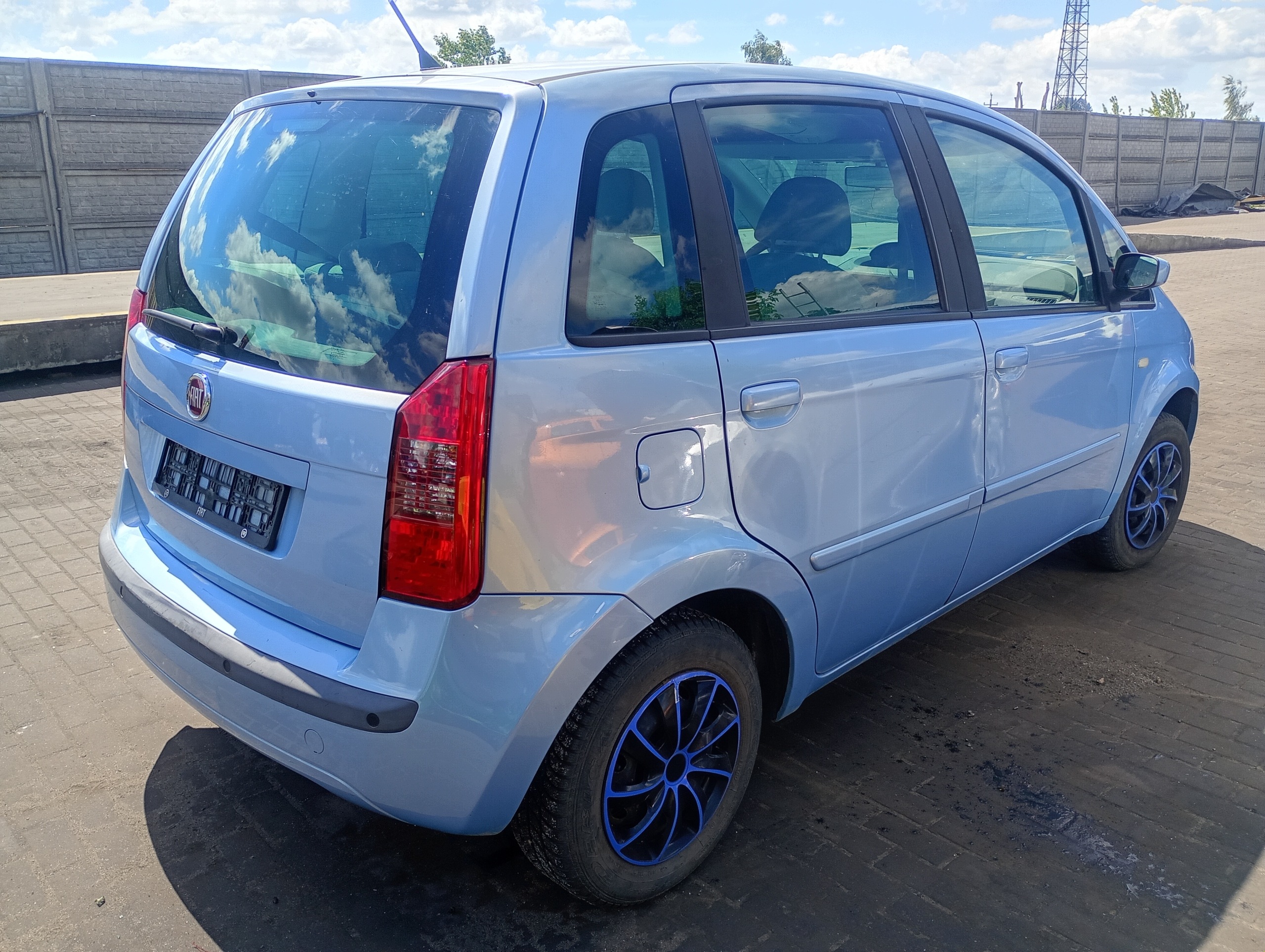 light right rear rear part Fiat Idea 03-12