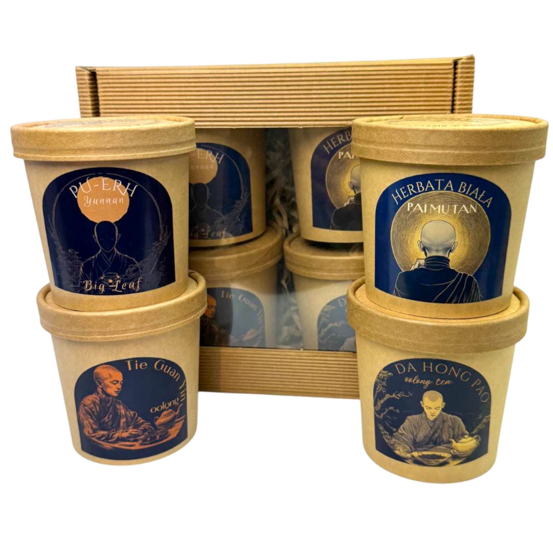 Levně Sada Čajů jako dárek k Vánocům, dárkový čaj Tie Guan Yin Da Hong Pao