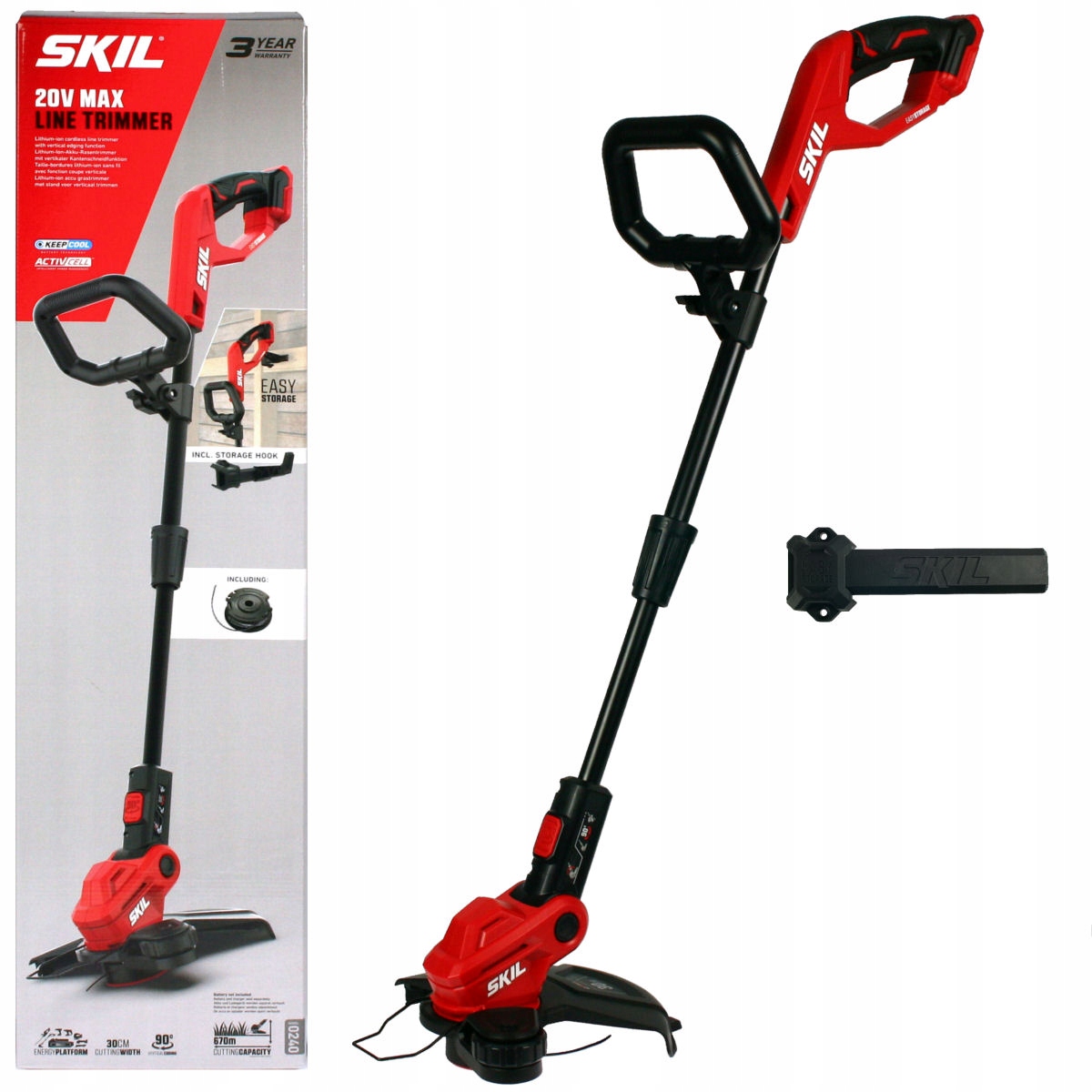 

Podkaszarka akumulatorowa 30cm 20V Skil Body