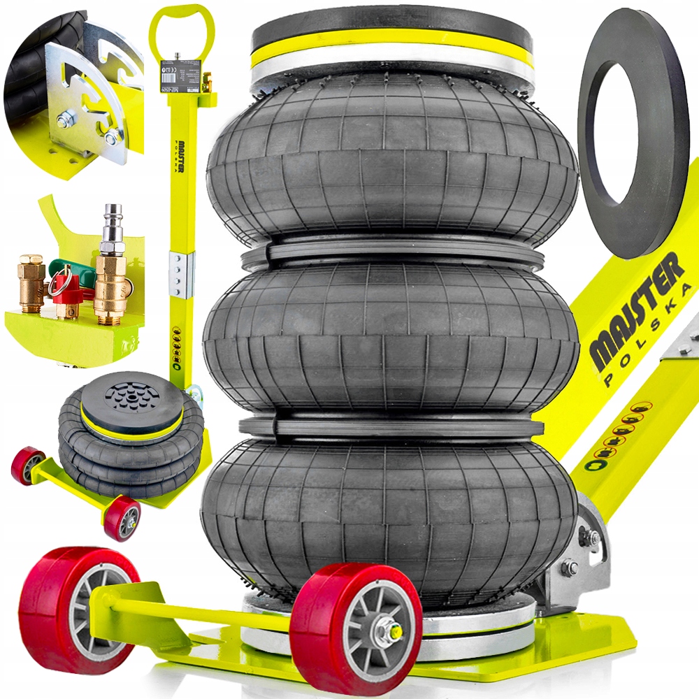 PODNOŚNIK PNEUMATYCZNY 3500 BAŁWANEK 3.5T +GUMA MP