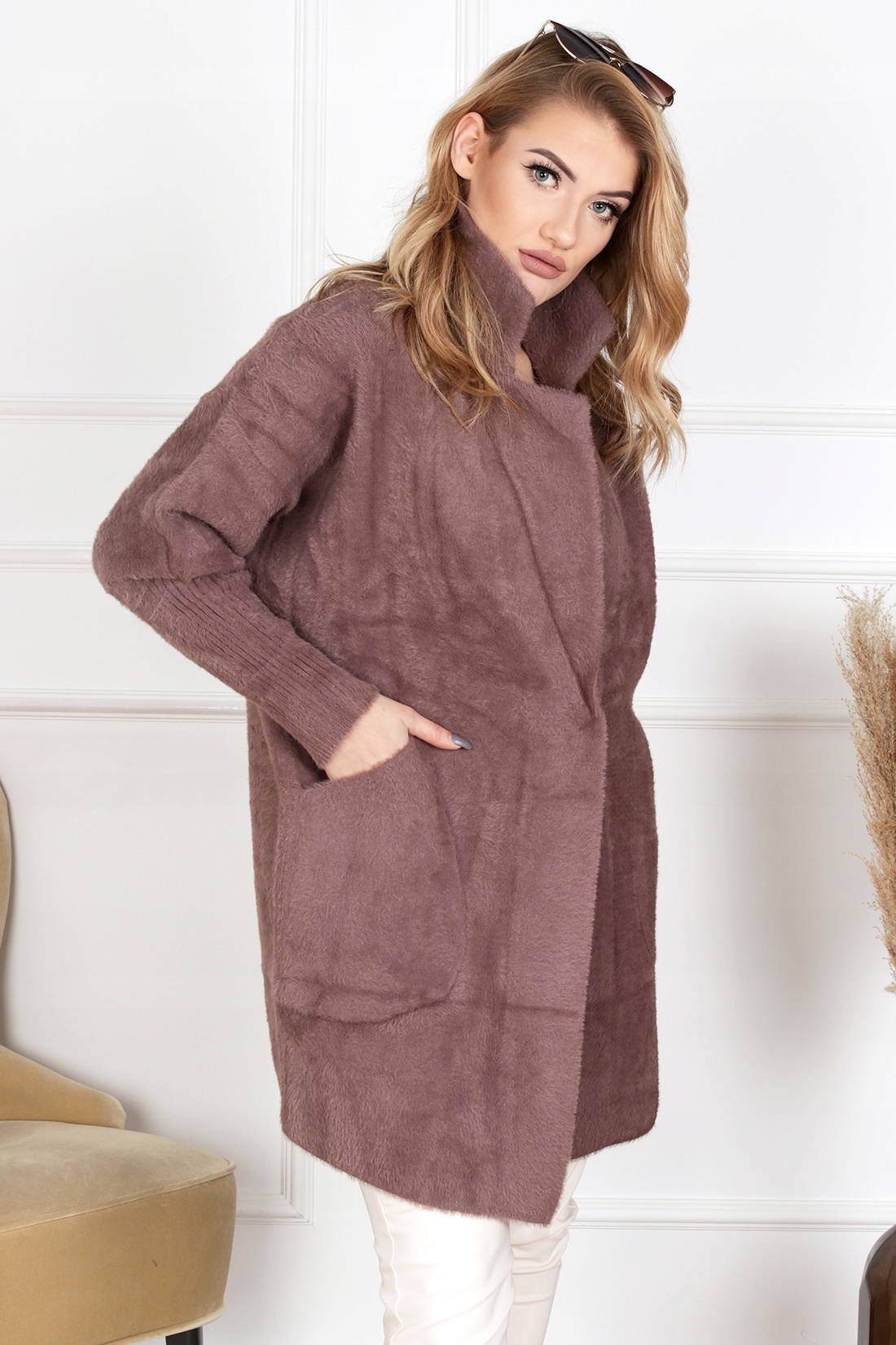 ALPAKA KRÓTKA KOŁNIERZ MOKKA 1918 Model 1918