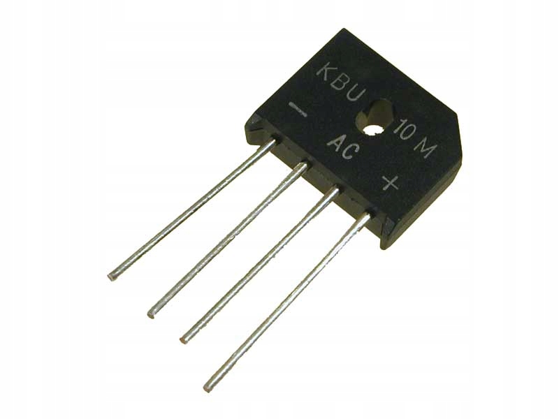

Mostek prostowniczy 10A/1000V płaski KBU1010