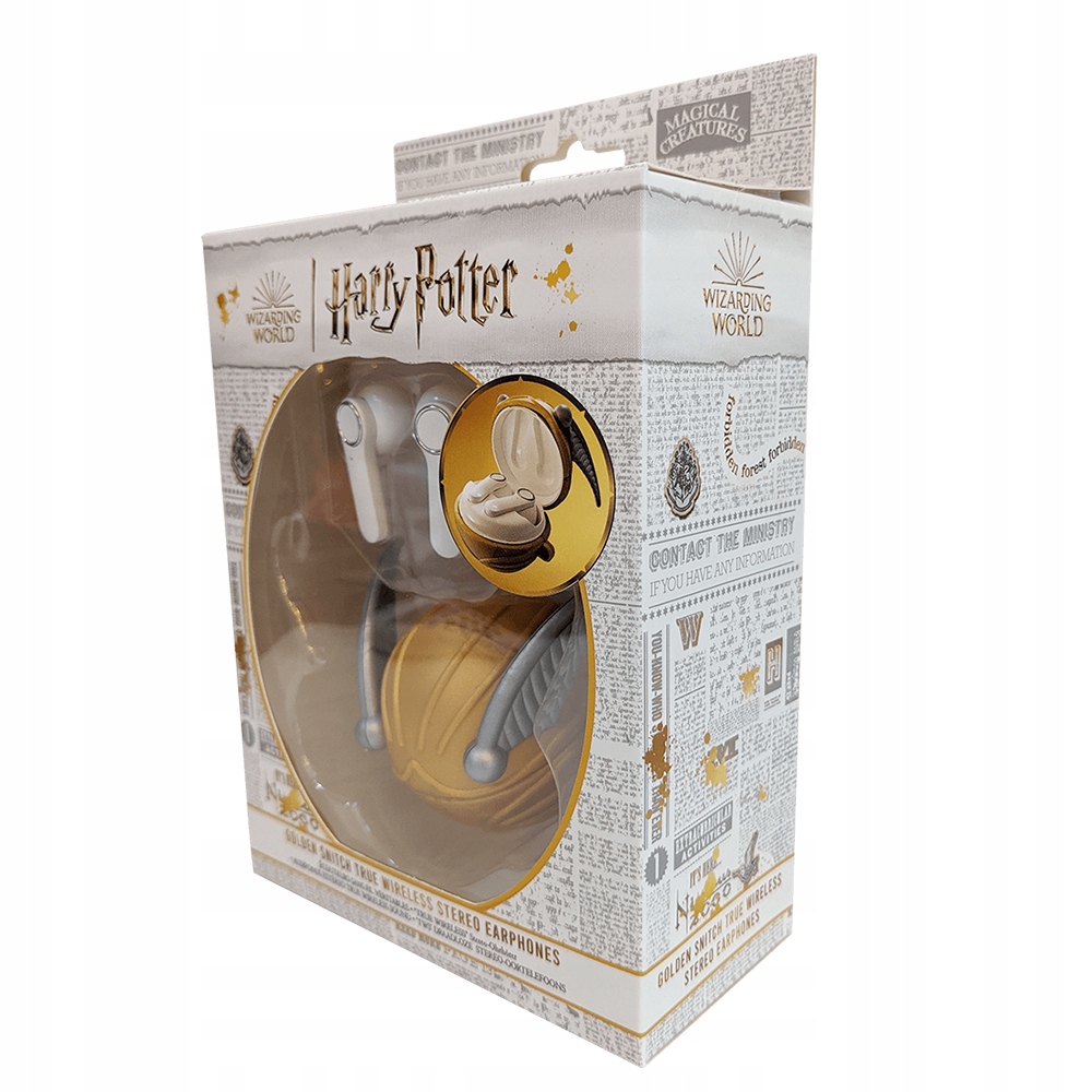 Harry Potter słuchawki bluetooth TWS Snitch Marka TelForceOne