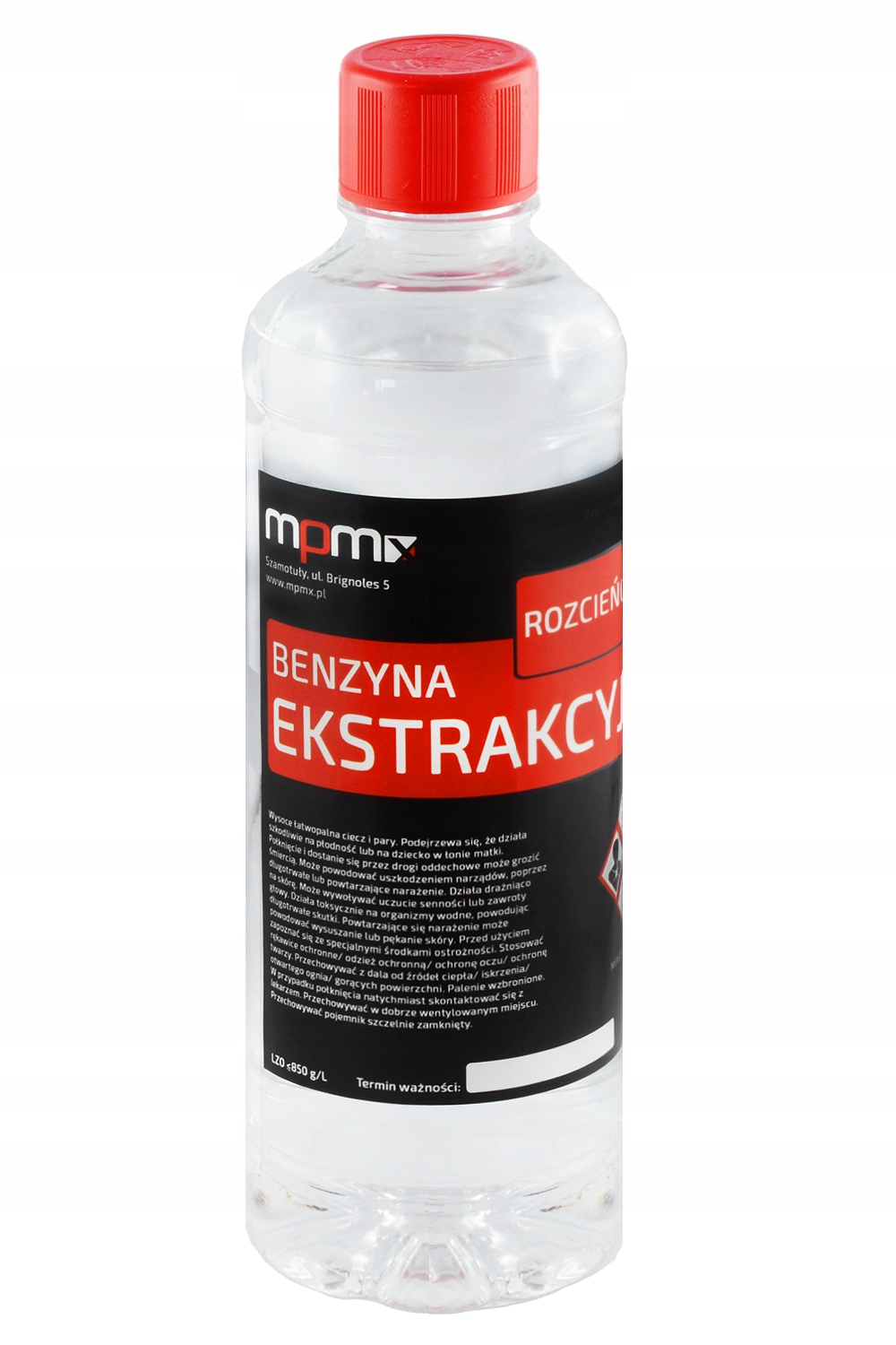 Mpmx rozcieńczalnik ekstrakcyjny nieskoaromatyczny Benzyna 0,5L