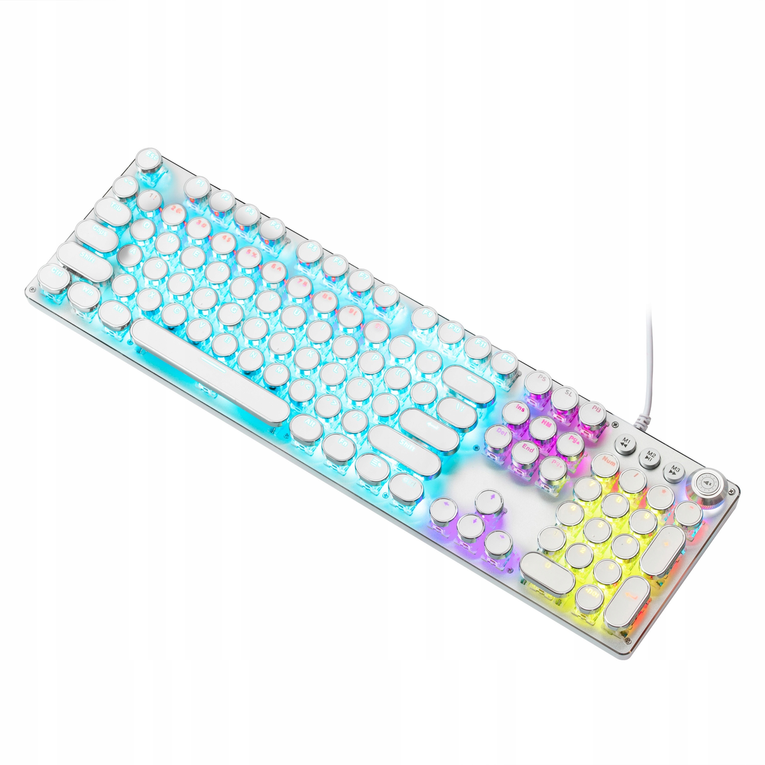 

Klawiatura Podświetlana Esport Rgb Retro Gaming