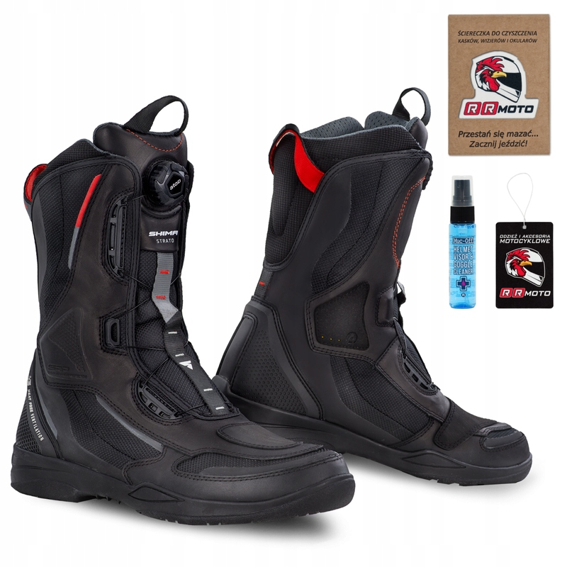 

Buty motocyklowe Shima przewiewne na lato motor