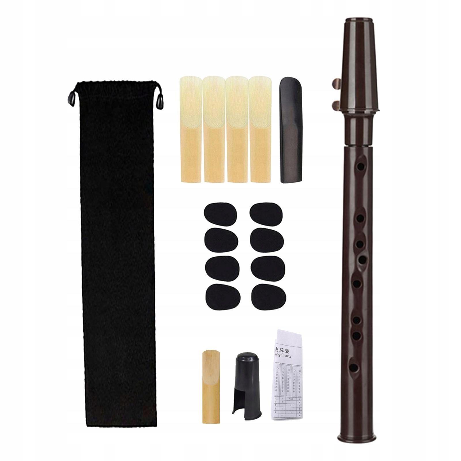 Saksofon kieszonkowy Perfect Practice Tool Mini Sax Woodwind Instrument kawa
