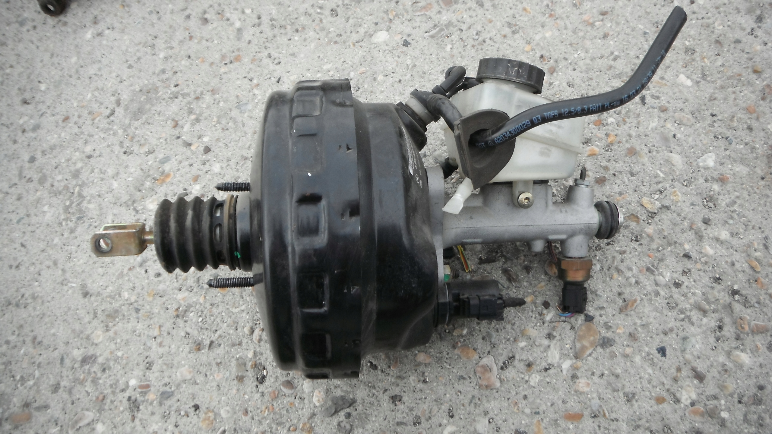 W203 SPORT COUPE 2.0 00-08 POMPA HAMULCOWA SERVO