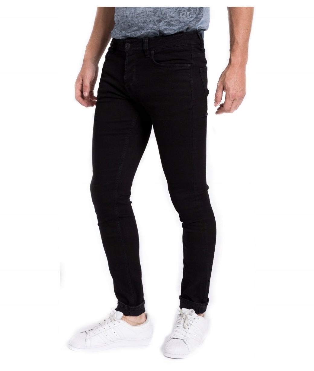 

Only Sons Czarne Slim Zwężane Jeansy Męskie 32/30