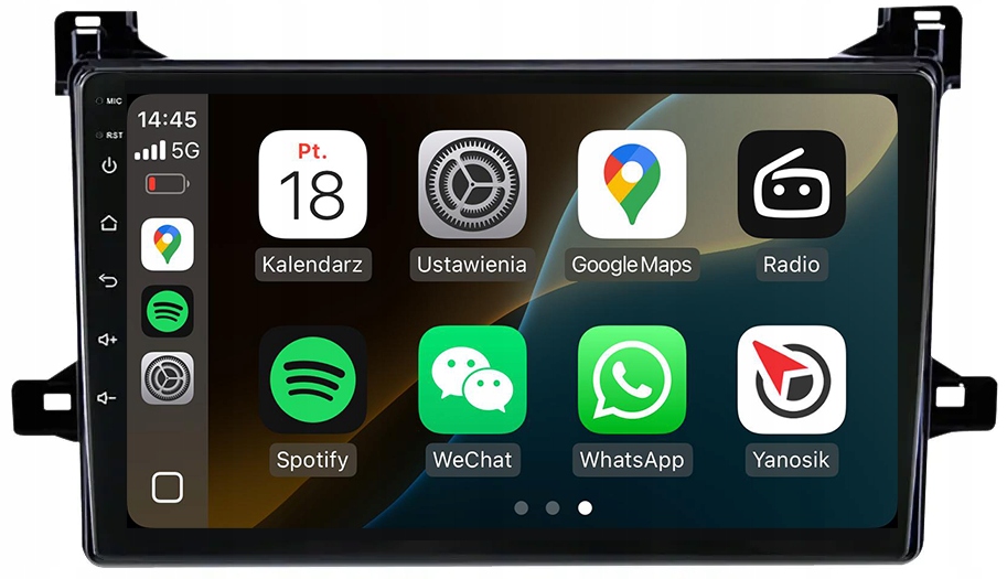 Toyota Prius 2015-2023 Navigační Rádio Android Apple Carplay Duduauto