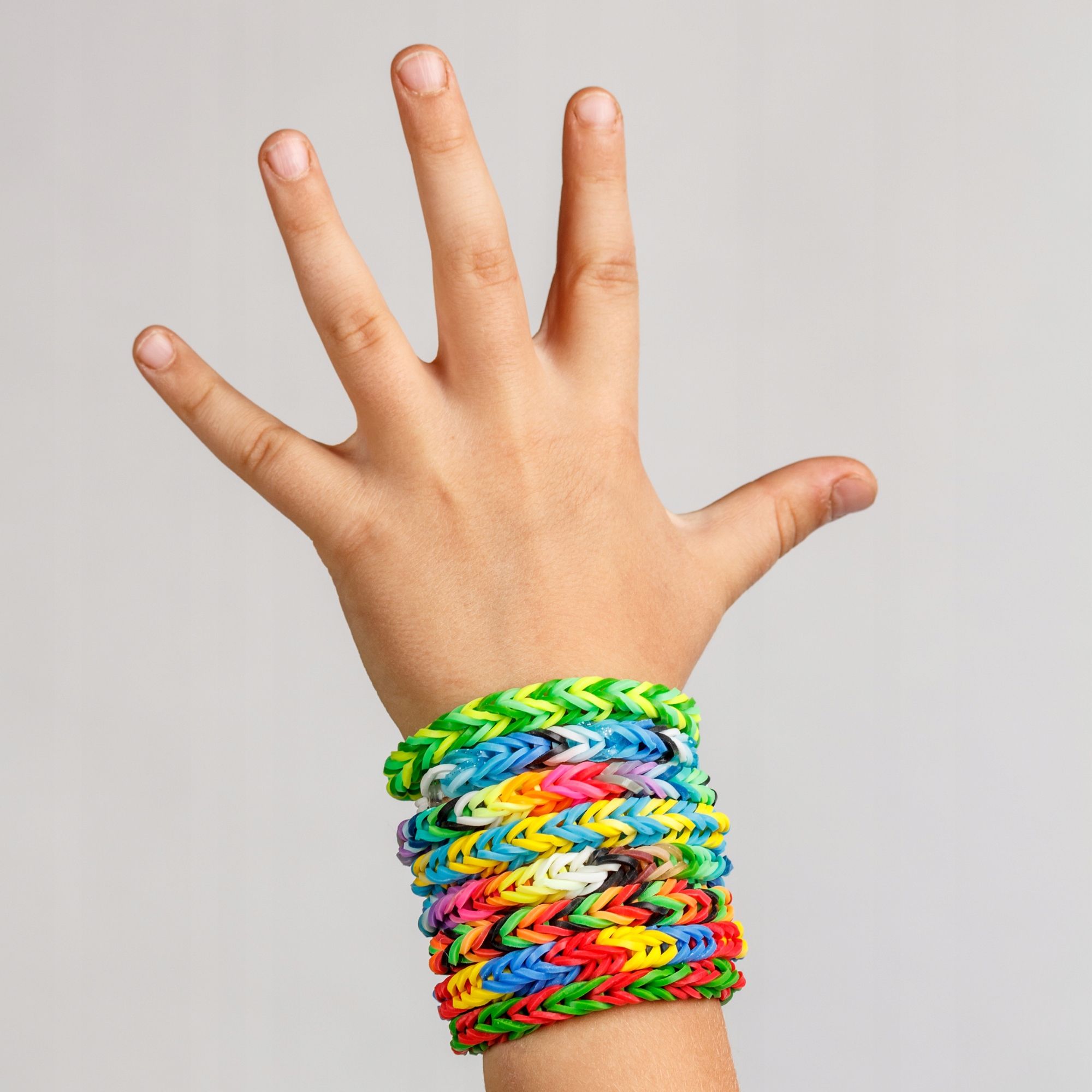 Gumki do robienia bransoletek z gumek 4559 elementów + MINI KURS VIDEO! Marka Pozostałe