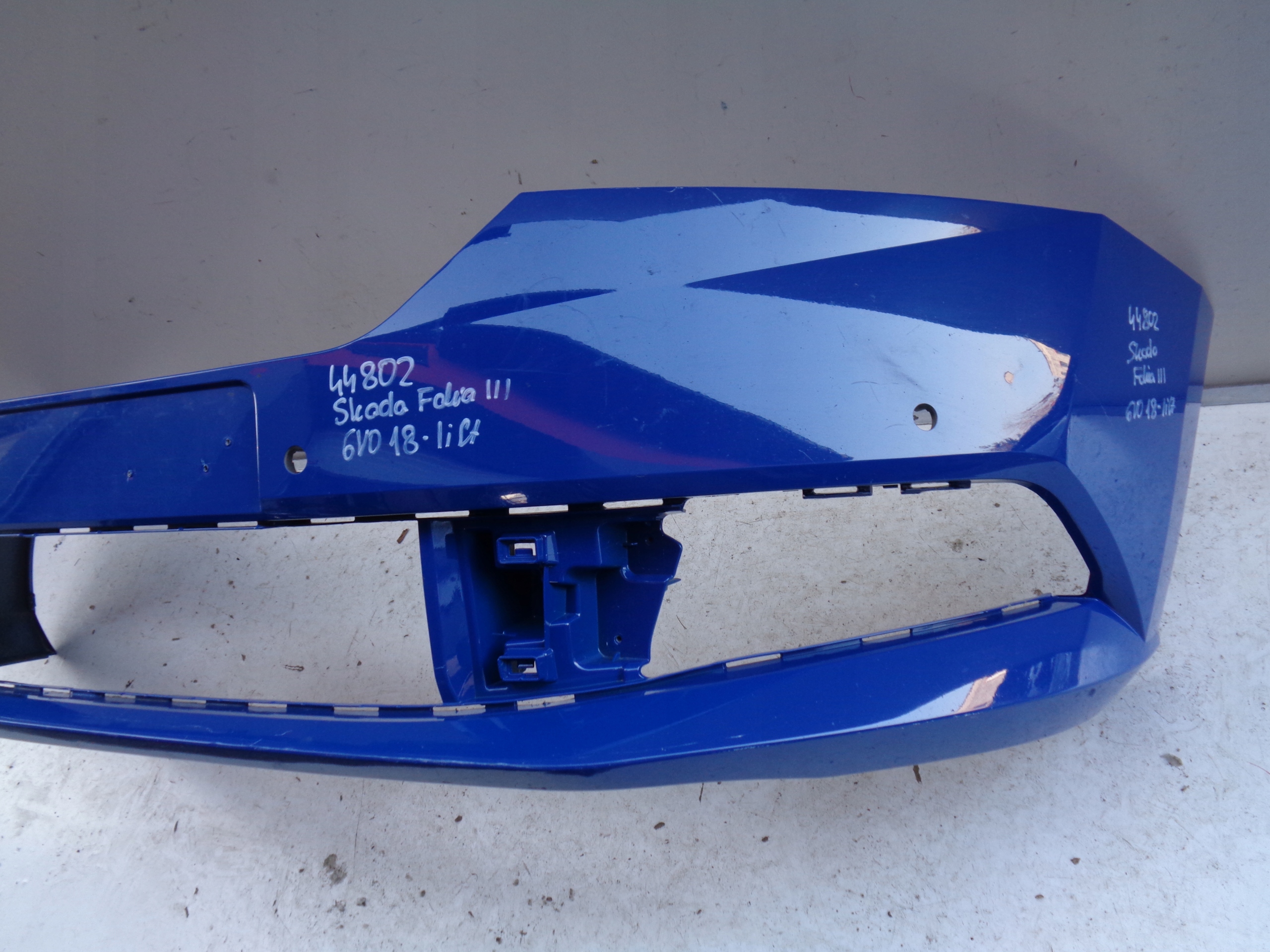 front bumper SKODA FABIA III 3 6V 6V0 18- LIFT NR 44802