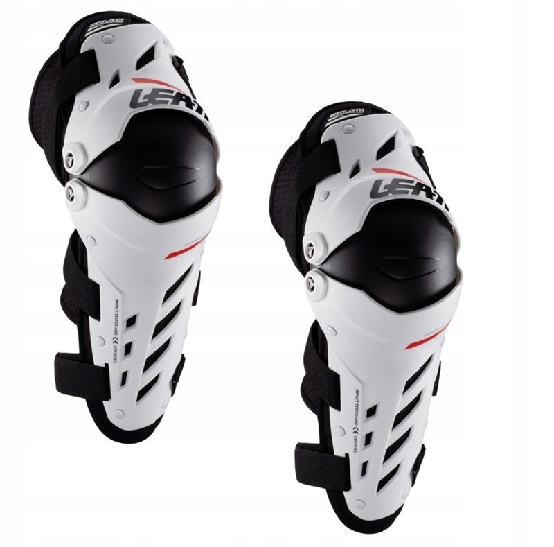 Chrániče Leatt Knee&Shin Dual Axis White veľ.S/M
