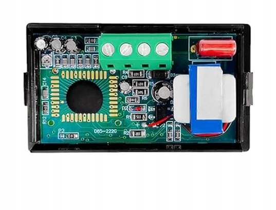 Woltomierz Cyfrowy Panelowy LCD Miernik Napięcia AC 600V Kolor dominujący wielokolorowy