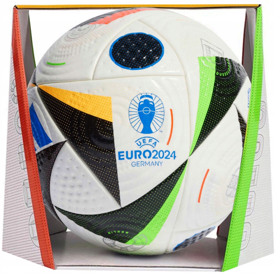 Piłka Nożna Adidas Euro24 Pro Fussballliebe IQ3682 r. 5
