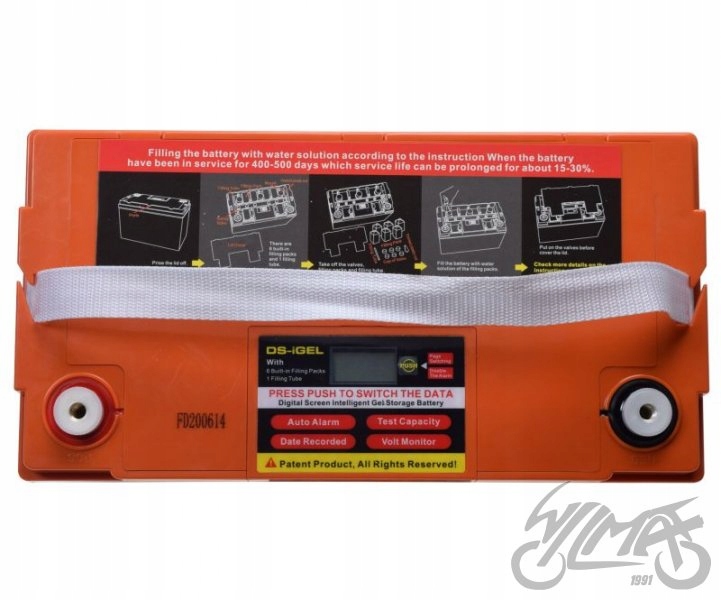 AKUMULATOR OT100-12(DS) 12V 100AH SOLAR, CAMPER... Producent Wilmat