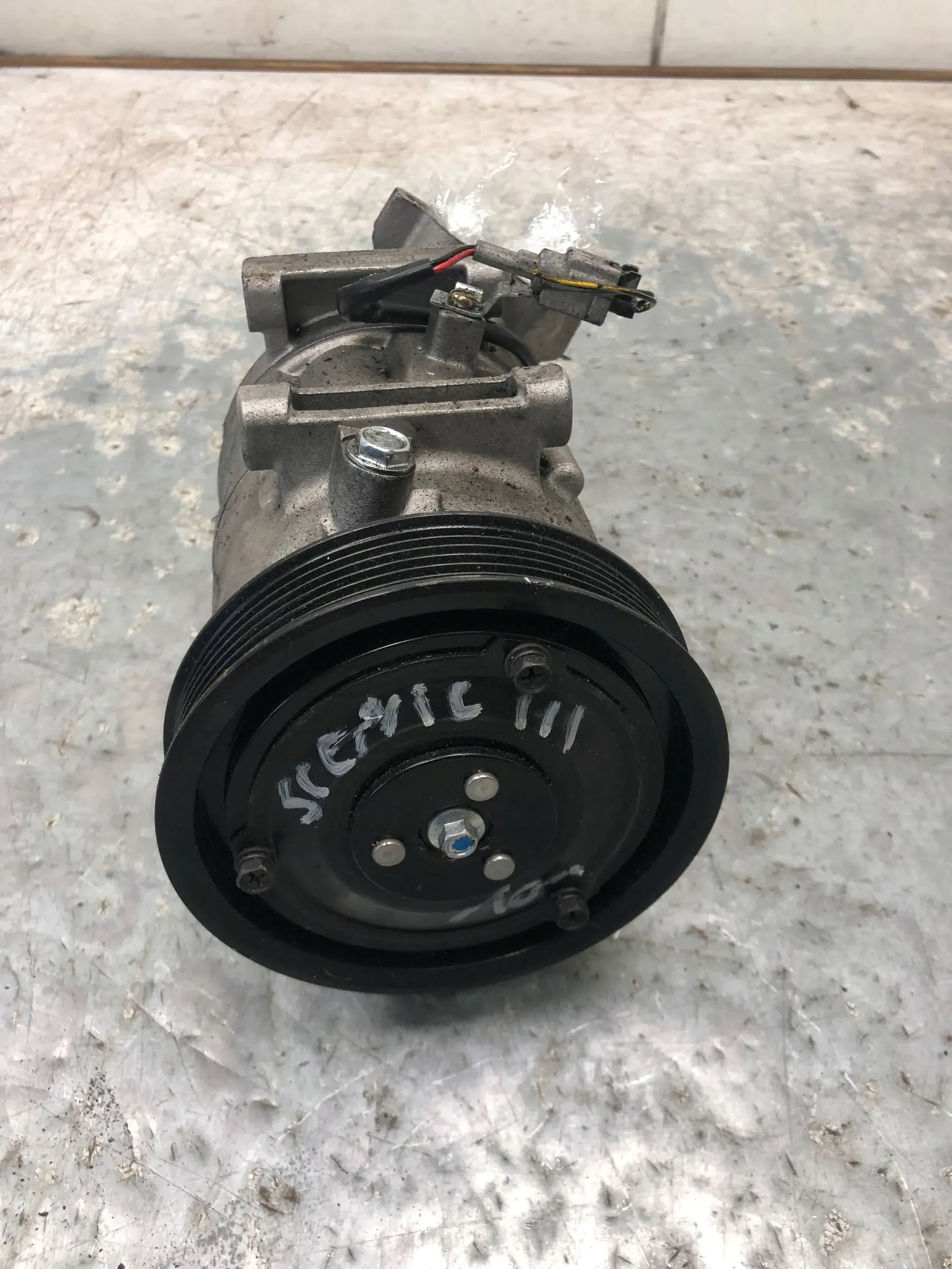 compressor compressor; of the air conditioning RENAULT SCENIC III 447150-0023