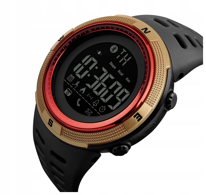 Zegarek m ski SKMEI 1250 BLUETOOTH SMARTWATCH vcf2 Sklep Opinie Cena w Allegro.pl