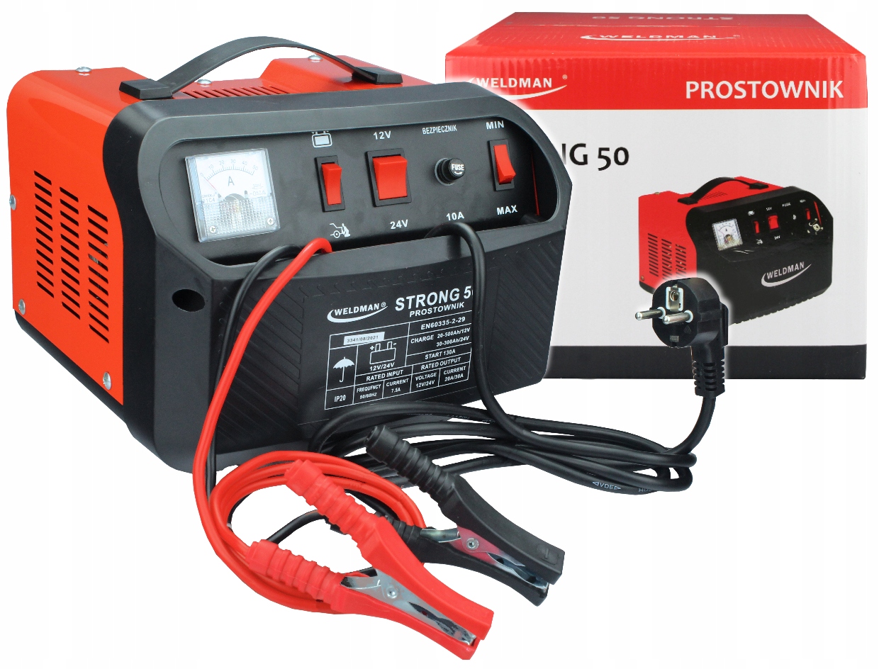 PROSTOWNIK Z ROZRUCHEM STRONG 50 WELDMAN