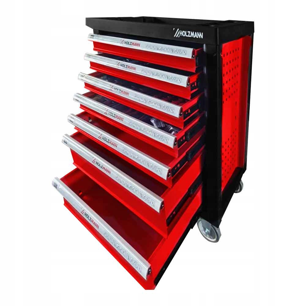 Dílenský vozík, skříňka na nářadí s příslušenstvím a nářadím, vybavení