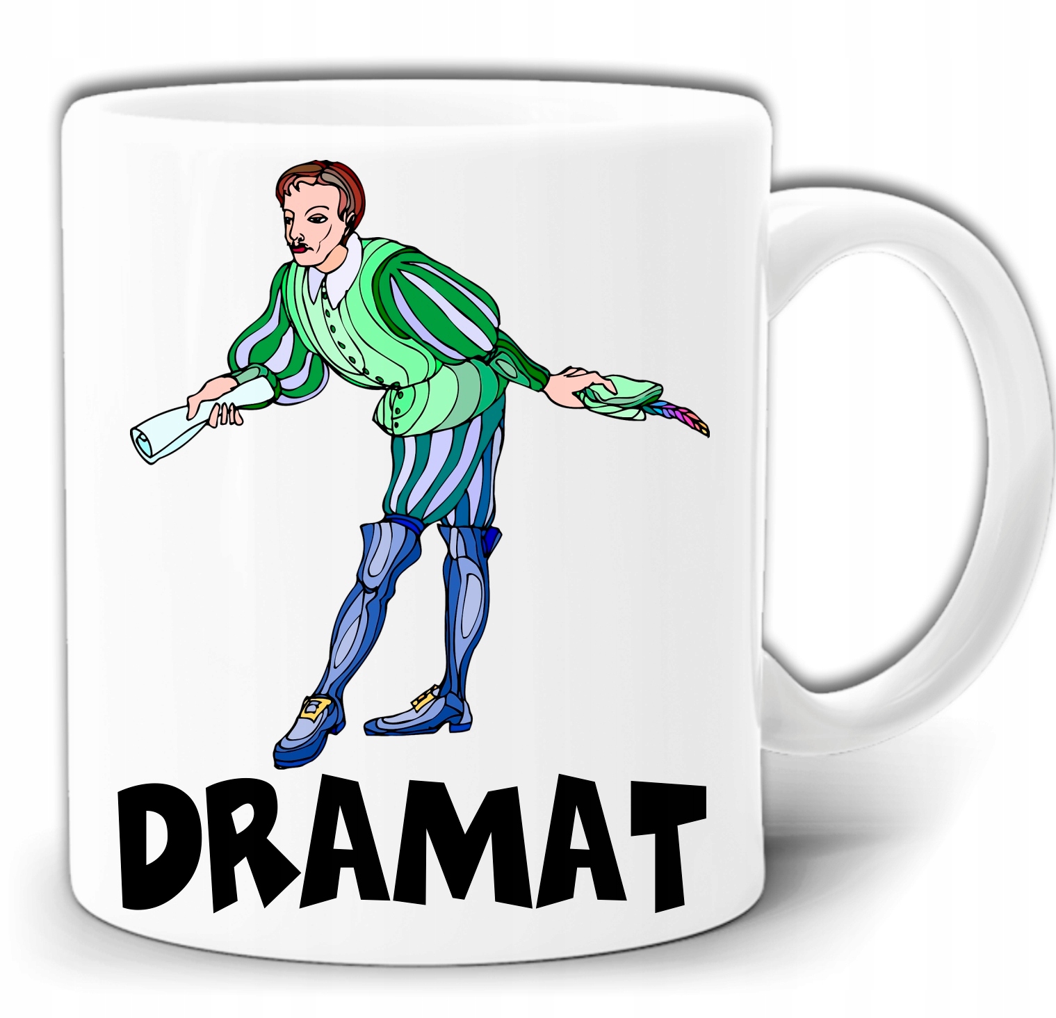 

To Jest Dramat Drama Śmieszny Kubek +pudełko GW388