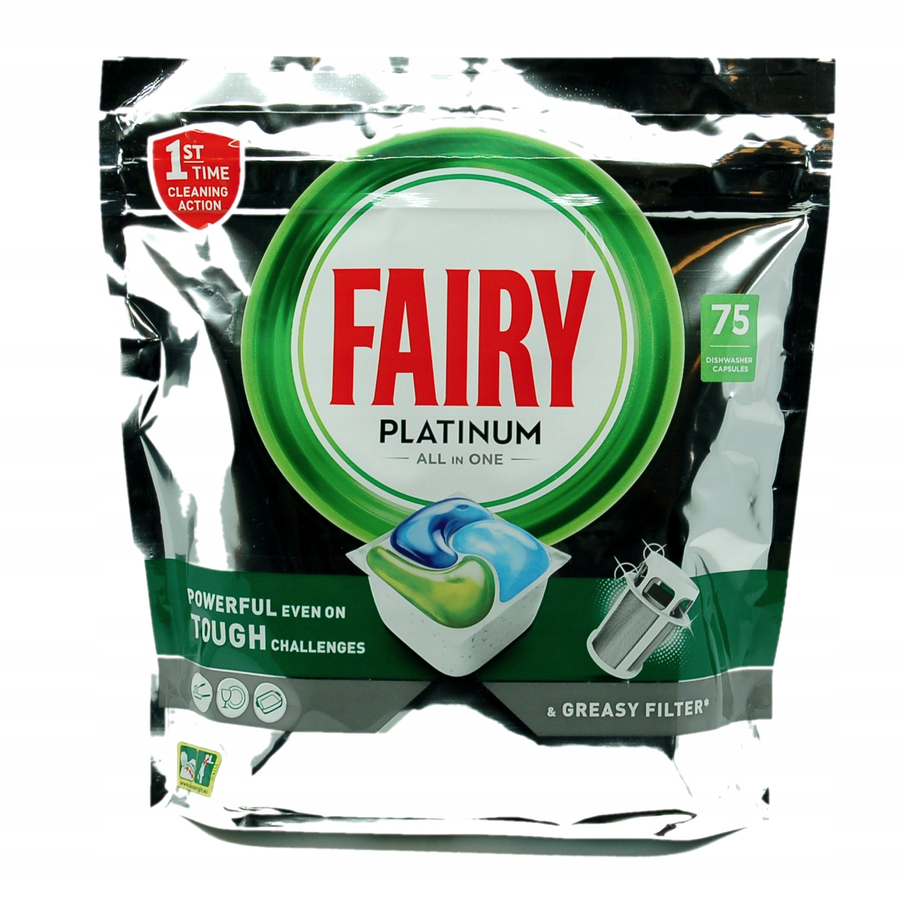 

Kapsułki do zmywarki Fairy Platinum 75 sztuk