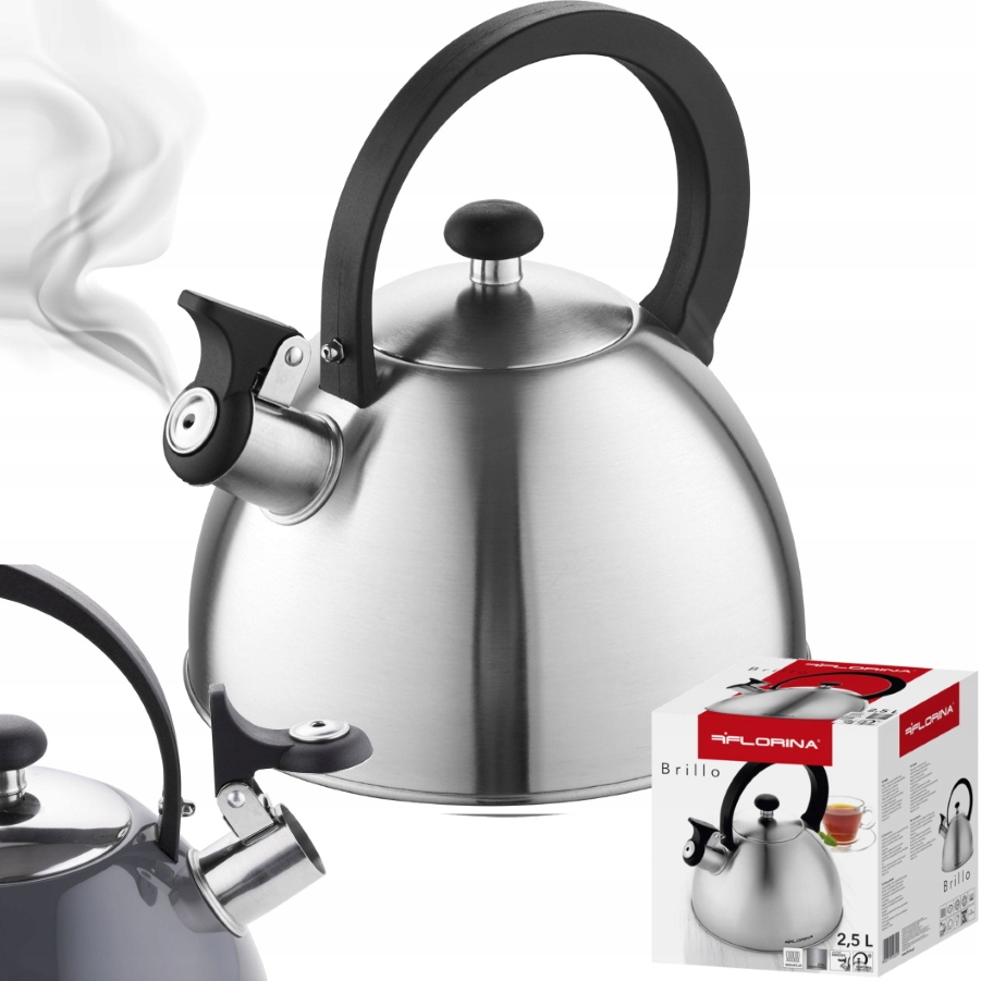 

Czajnik Florina Capri Brillo Indukcja 2,5L Inox