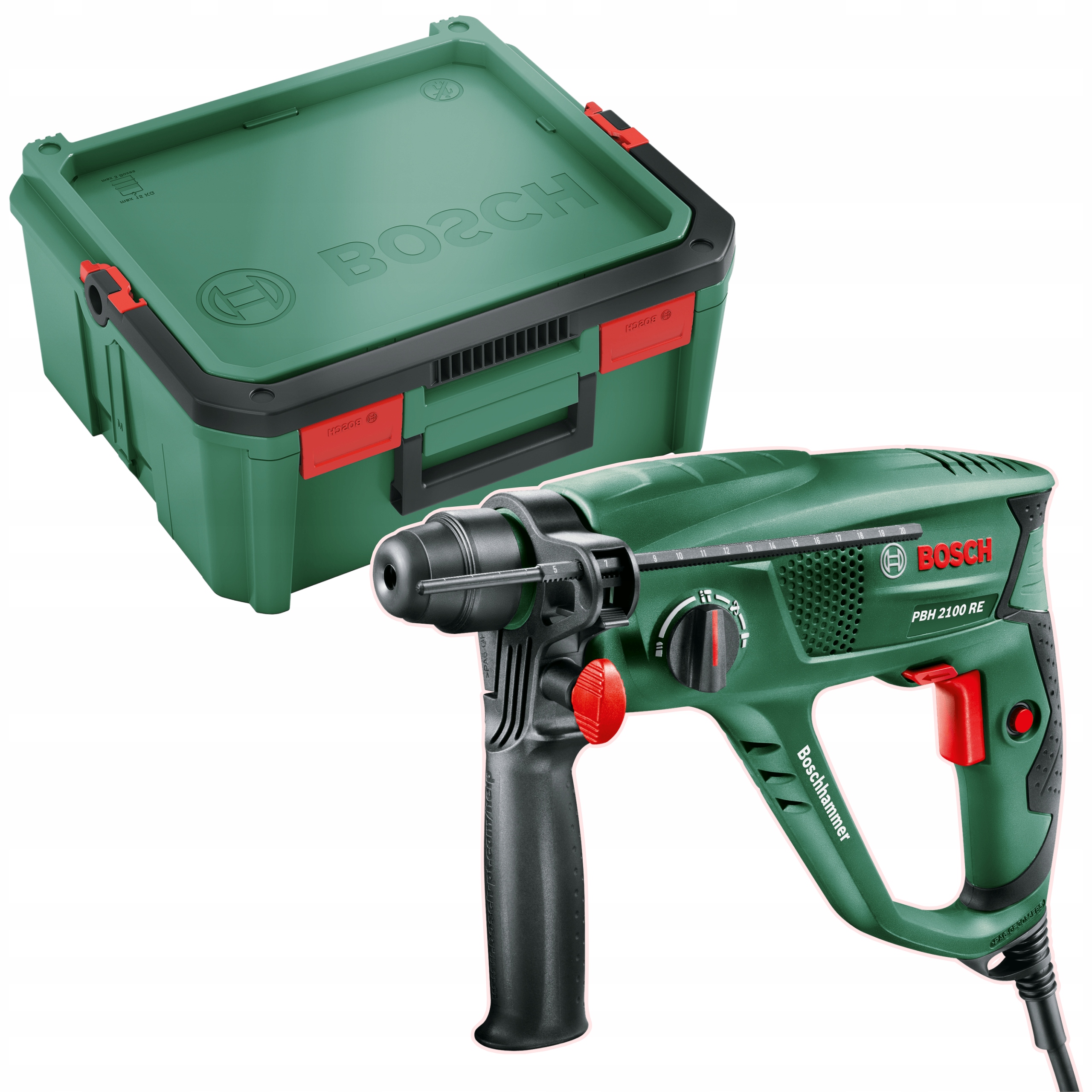 MŁOTOWIERTARKA BOSCH PBH 2100 RE 550W 1,7J Marka Bosch