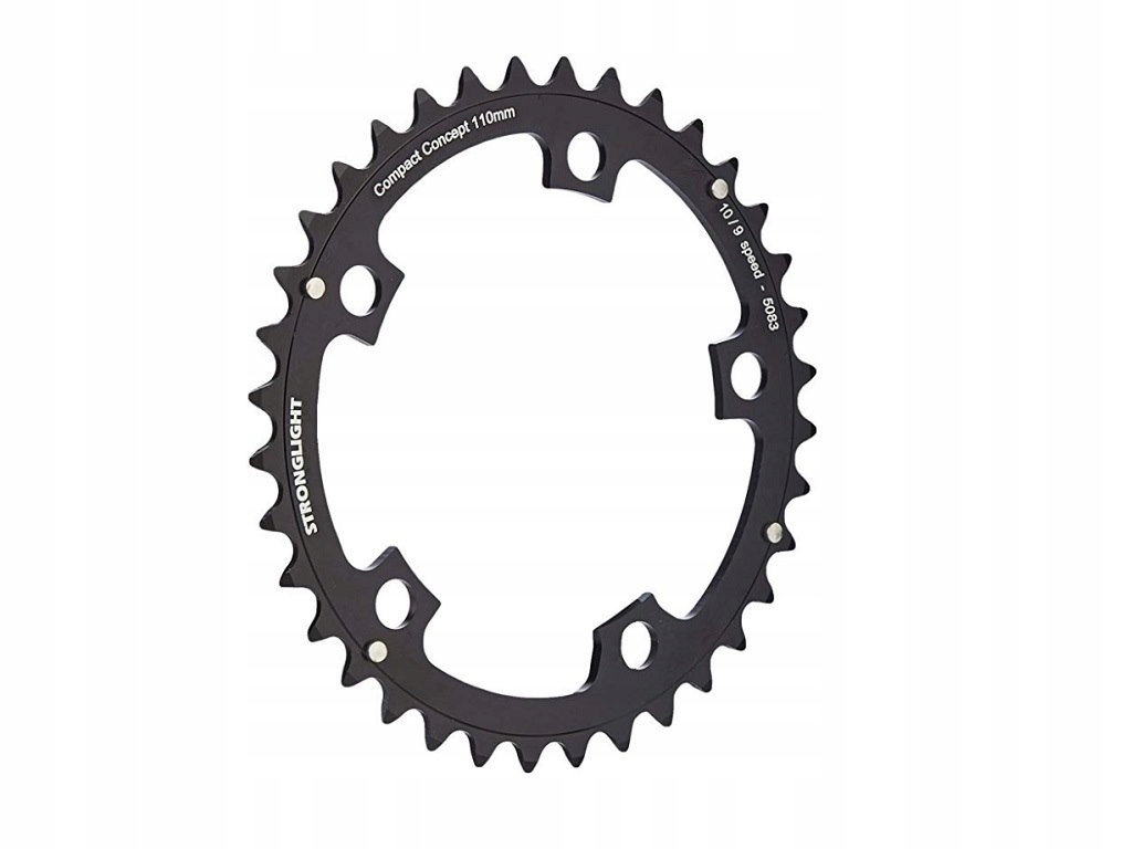 Tarcza Szosowa Stronglight Rozstaw 110mm 40T Wewnętrzna Czarna