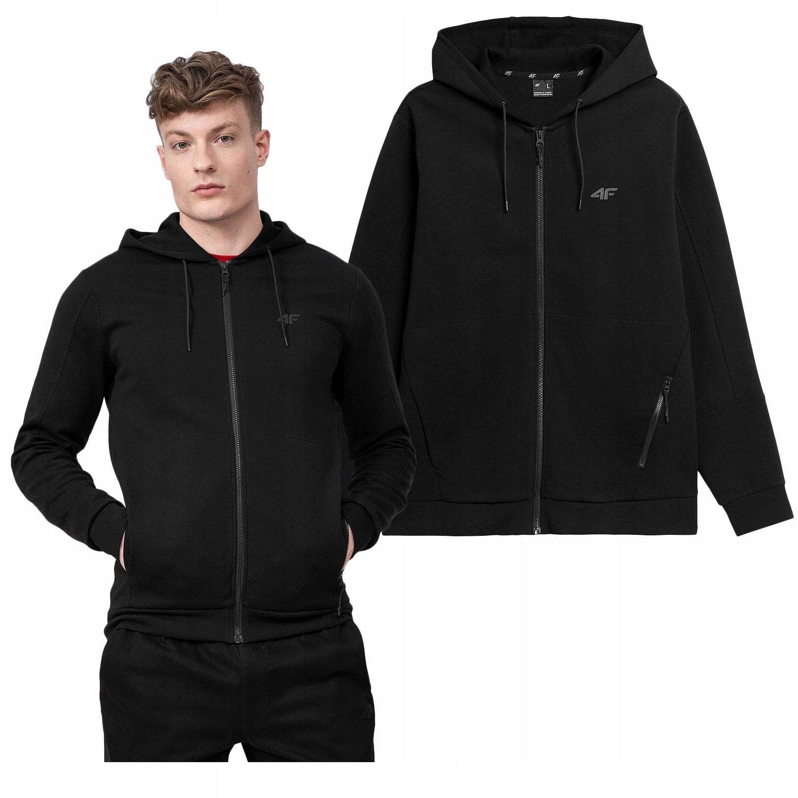 

Bluza z Kapturem męska 4Frozpinana BLM014 M