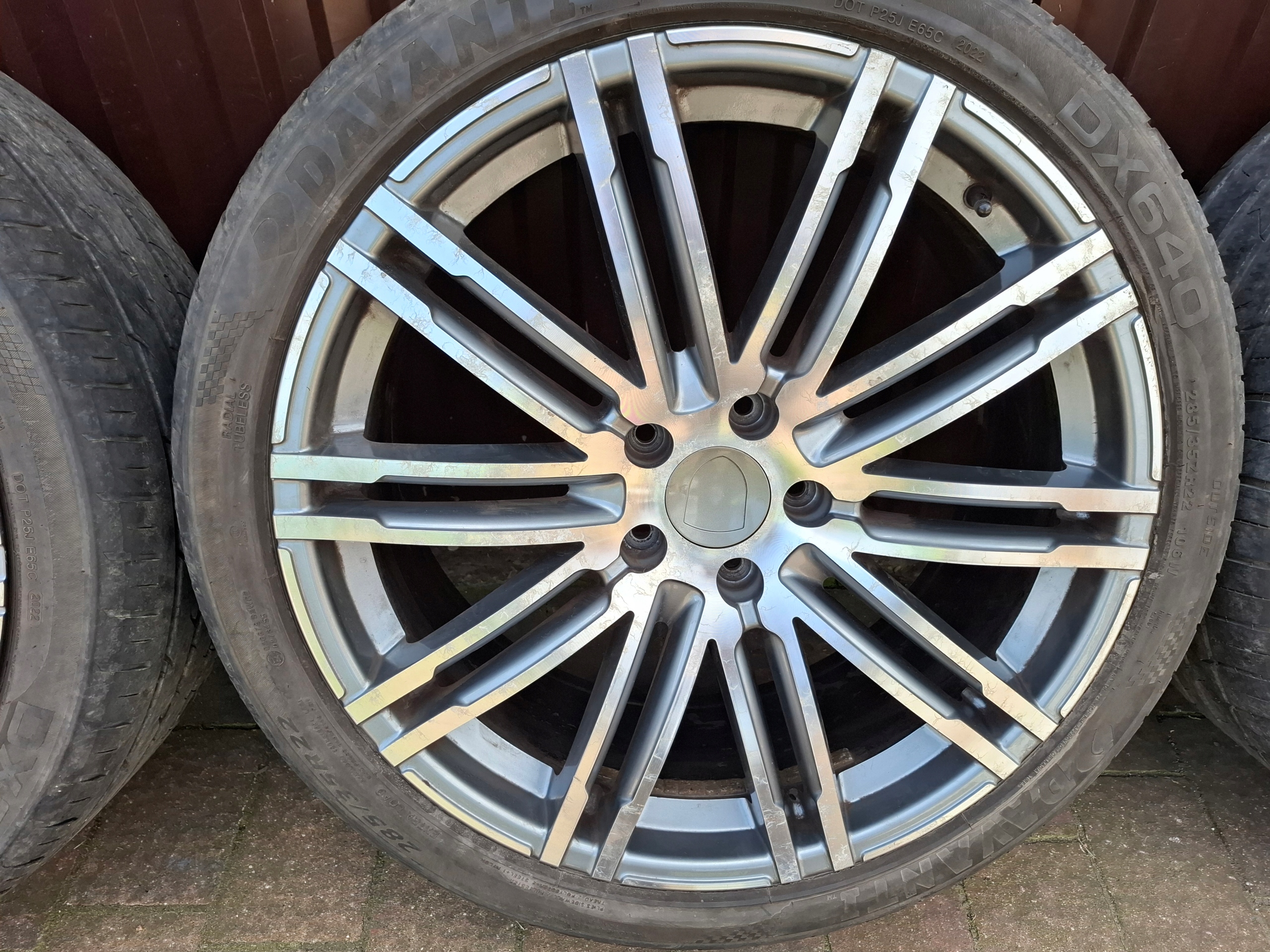 discs disc AUDI Q7 4L 22 CALE 9,5 J ET50