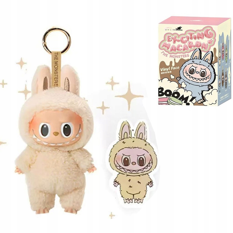 LABUBU EXCITING MACARON THE MONSTERS BRELOK PLUSZOWA MASKOTKA