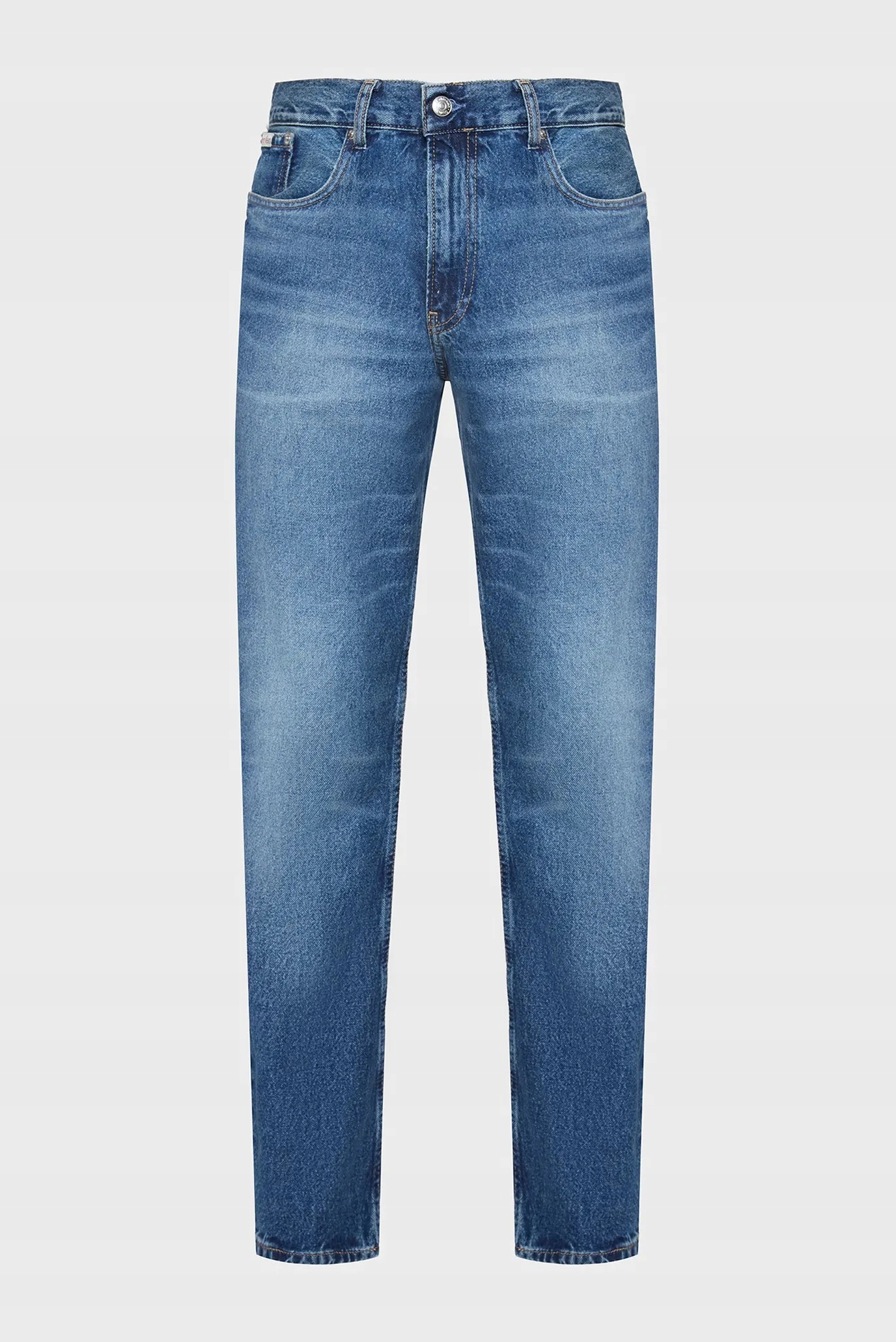 Calvin Klein Jeans Pánské Modré Jednoduché Bavlněné Džíny 29/32 Xta