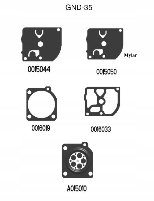

Zestaw Membran GND-35 Makita Dcs 34 Dolmar Ps 34