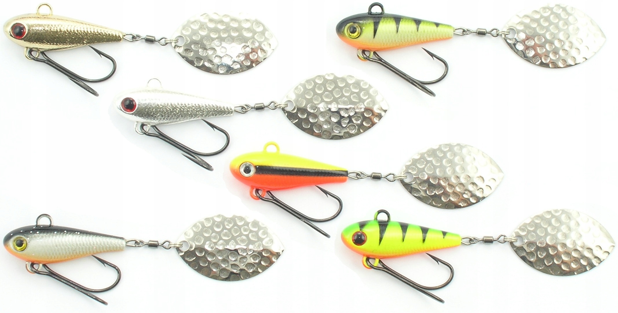 6 X Rotační Třpytka Jag 18 gr s.B Box Na Okouni