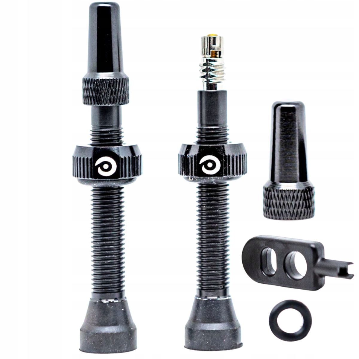 Wentyle tubeless rowerowe zawory bezdętkowe Momum Set 2 Tav Valves 44 mm