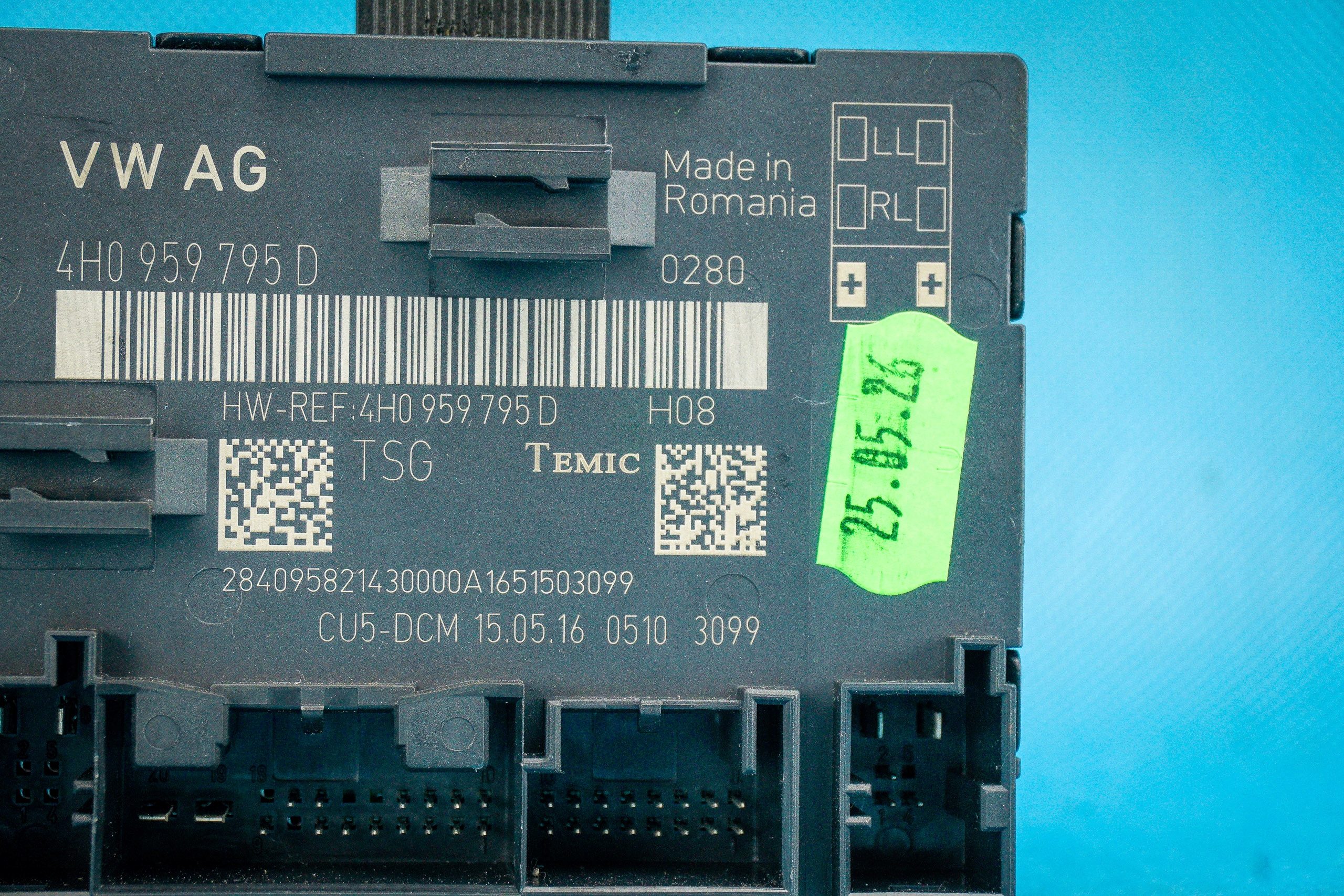 Bedienteil Tür heck Audi A8 S8 4H 4H0959795D dociag