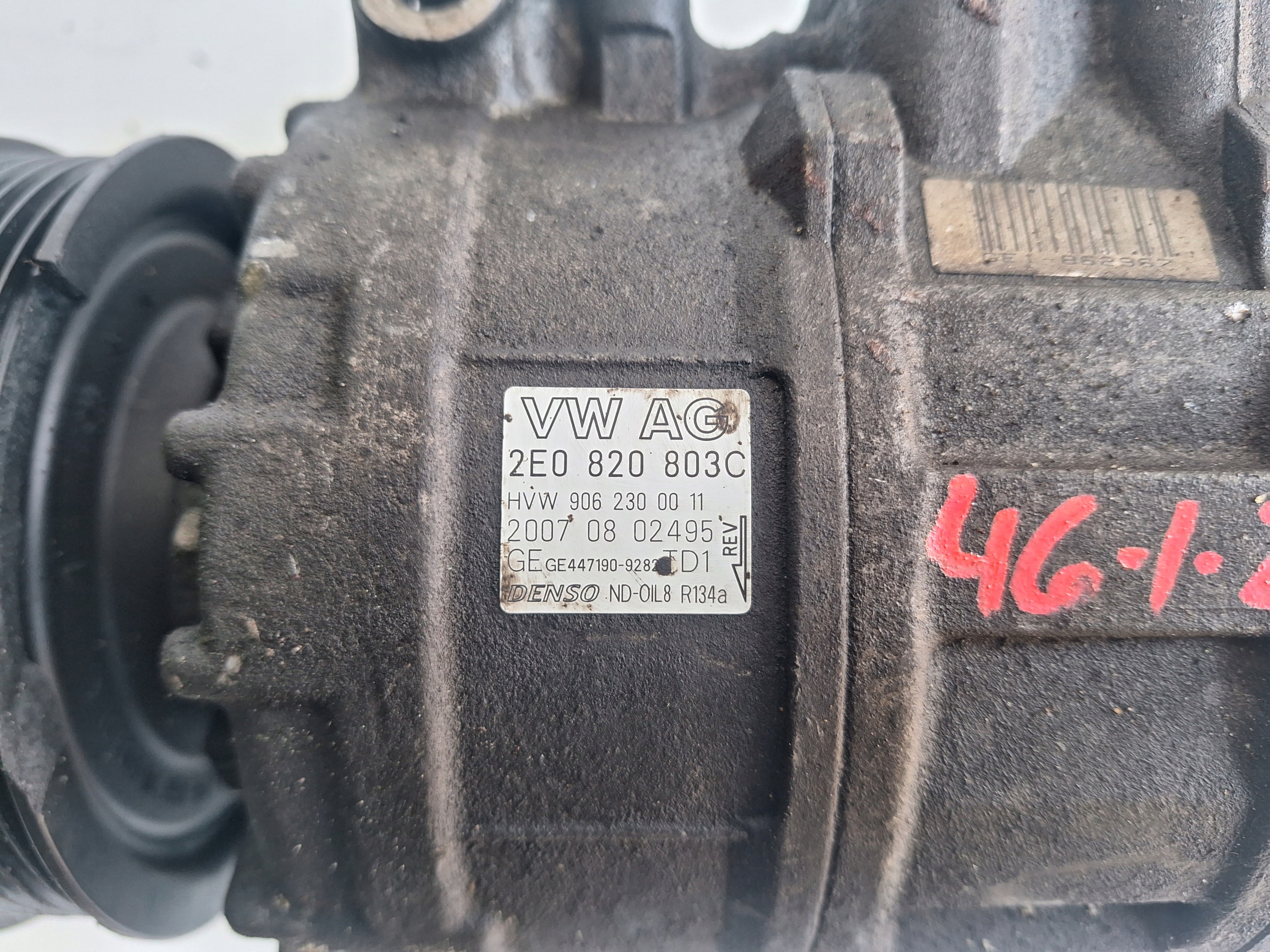 VOLKSWAGEN compressor AC 2E0820803C