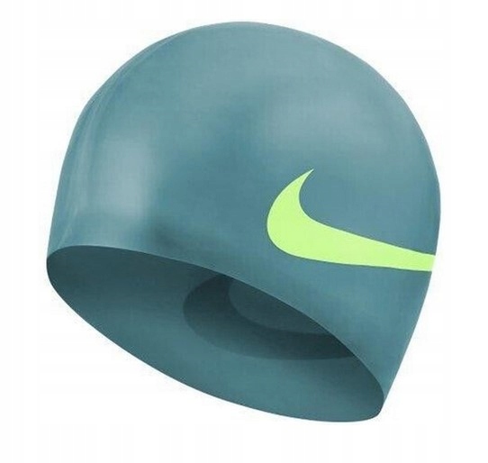 Czepek pływacki Nike Big Swoosh zielony NESS8163-4