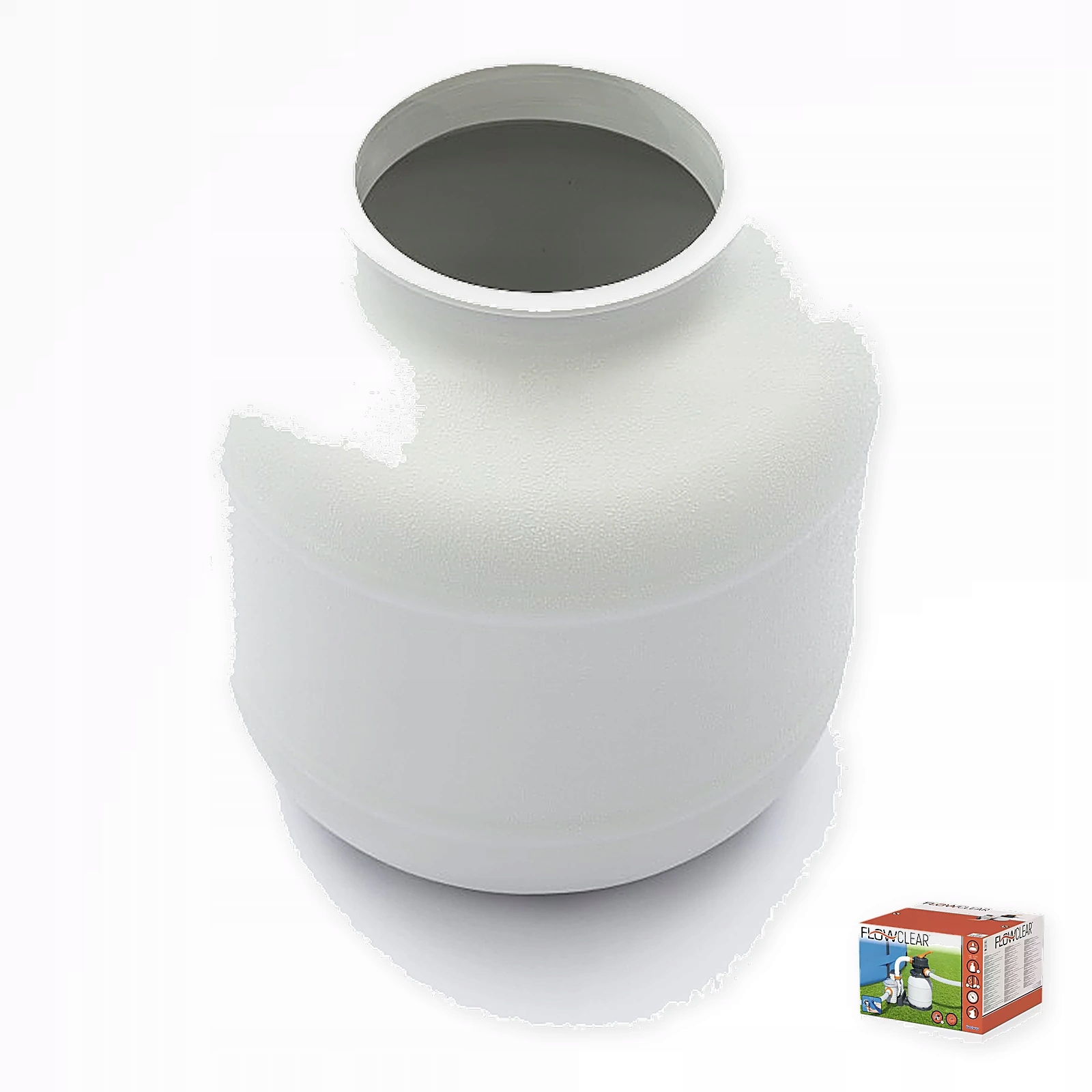 Nádrž pieskovej pumpy Flowclear biela pre čerpadlo 58495 Bestway 58495 nová