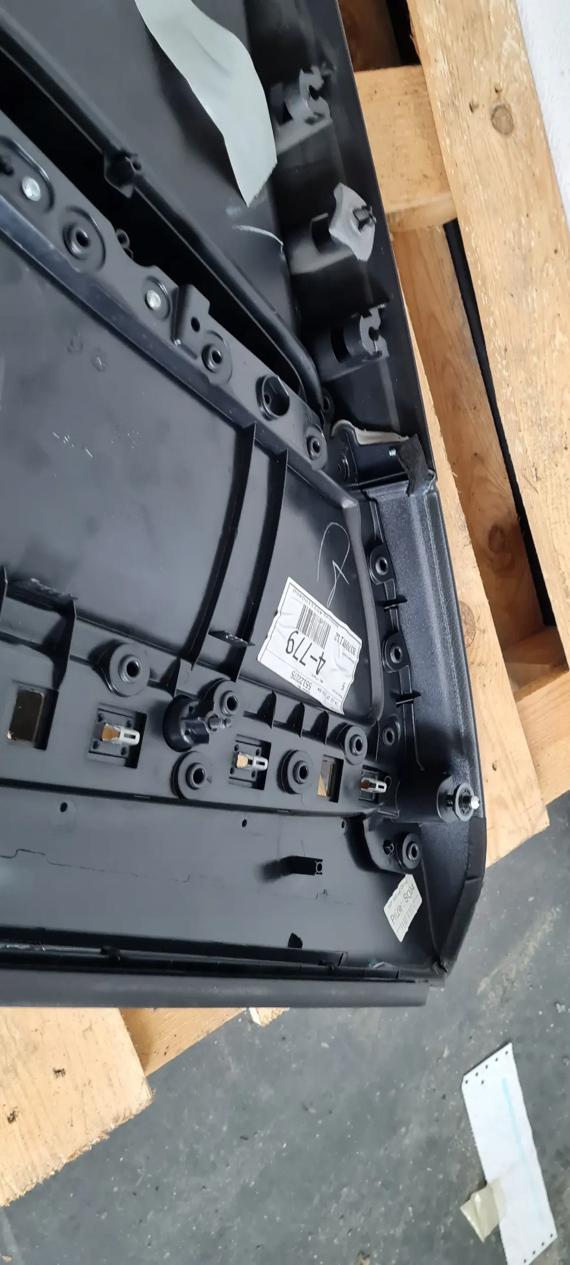 SQ5 8R Q5 side right rear part rear ALCANTARA