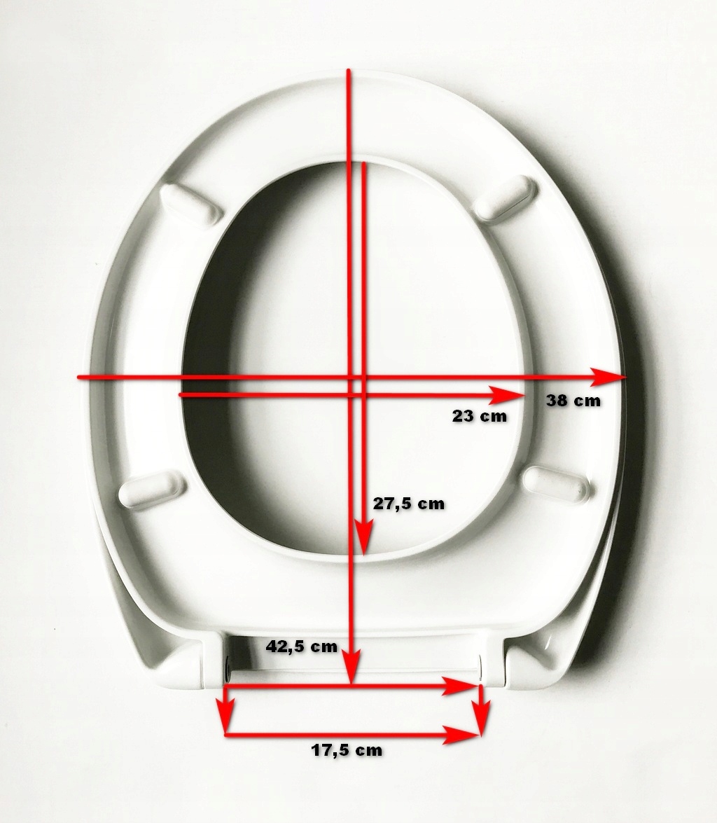 DESKA SEDESOWA WC JIKA LYRA Długość 42.5 cm