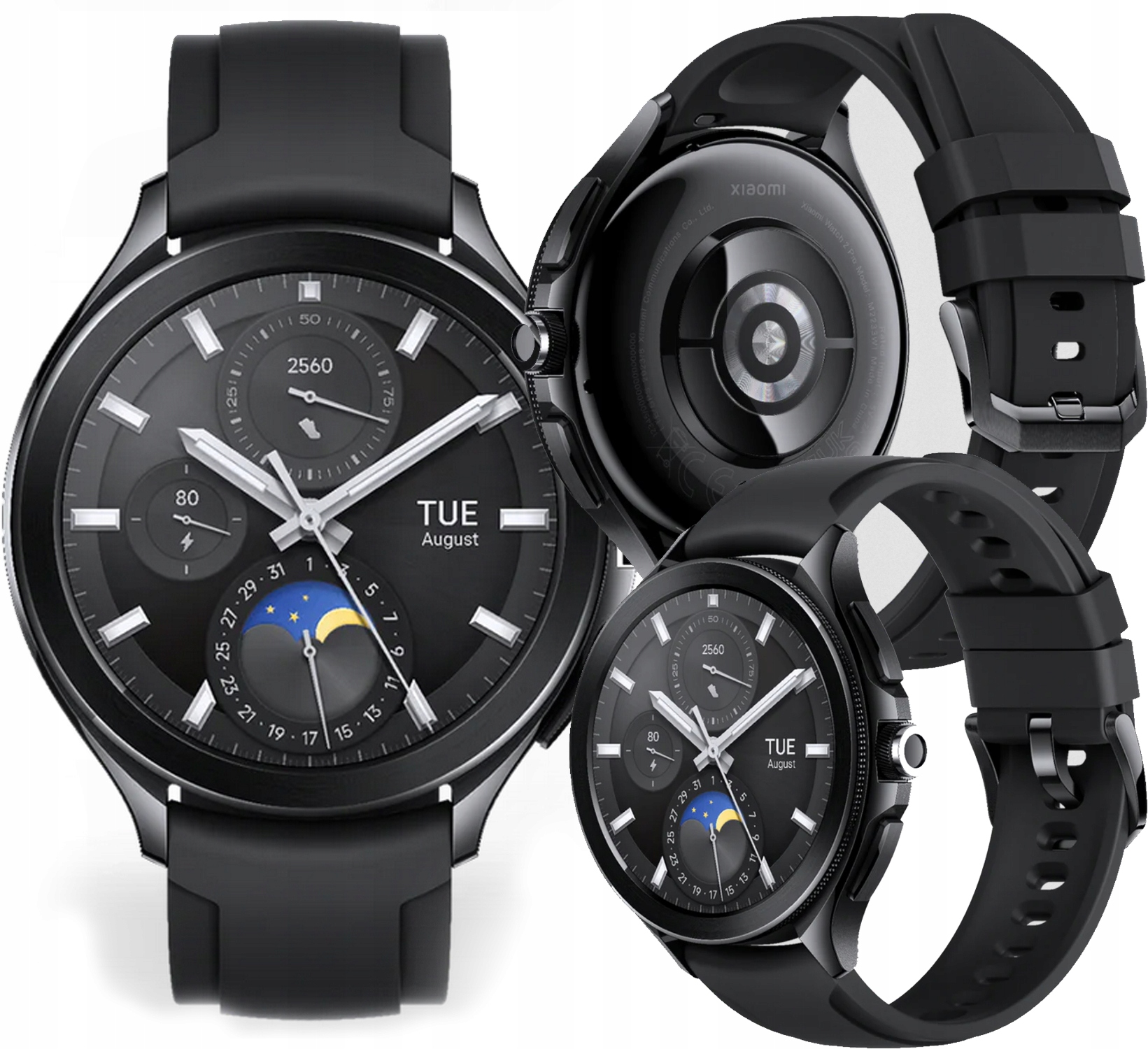 Smartwatch Xiaomi Watch 2 Pro SpO2 NFC AMOLED Wodoszczelność 5 ATM Stan opakowania oryginalne